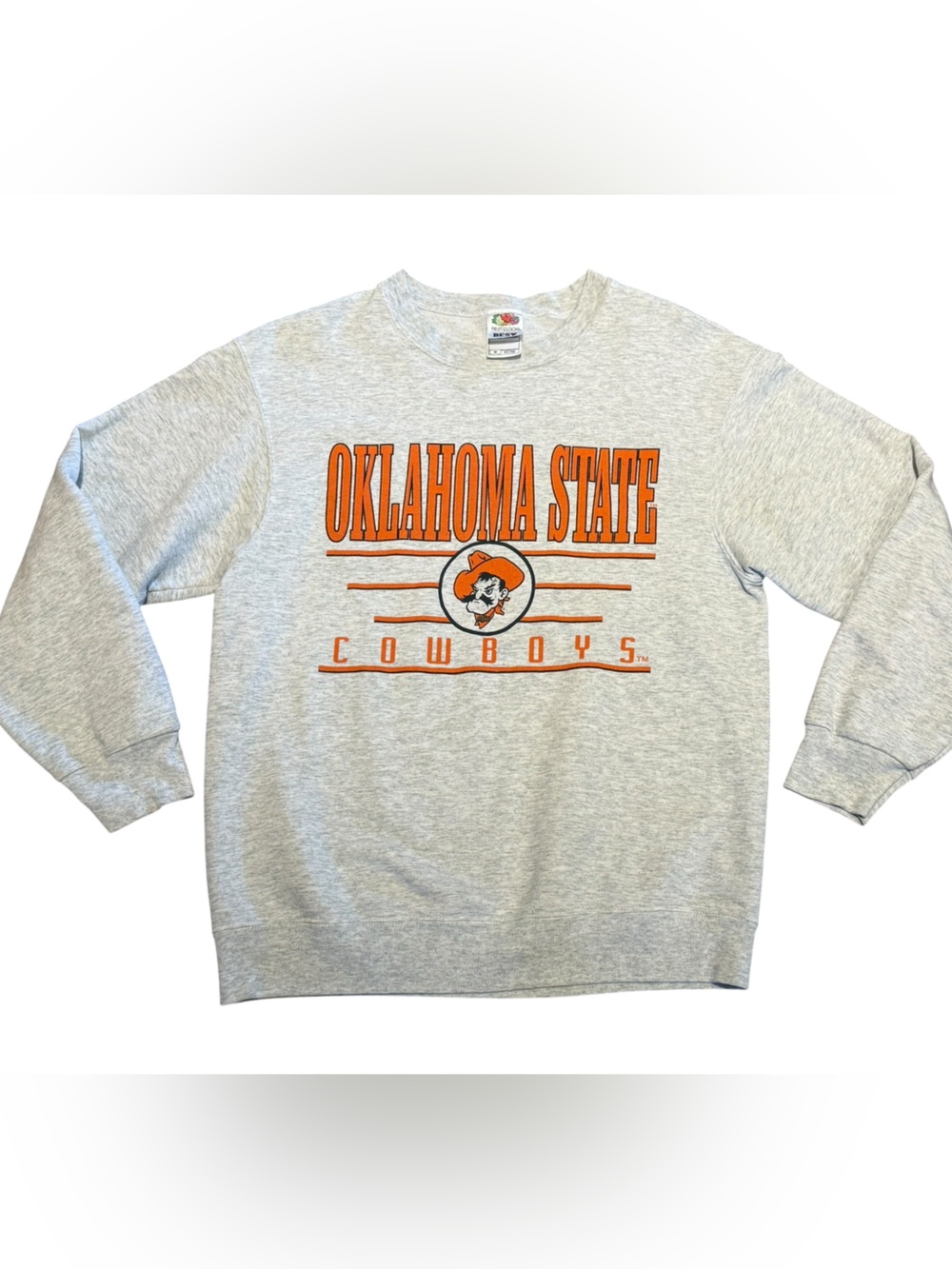 OSU Oklahoma State University Cowboys Gray Sweatshirt Adult Medium